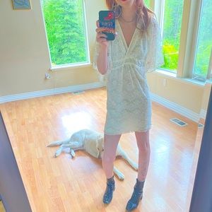 Cute Lace White Dress